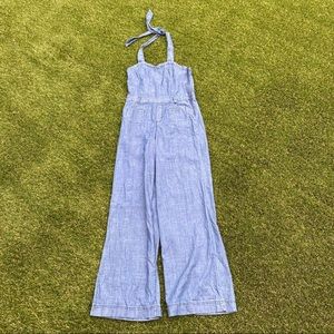 Kardashian Kollection denim jumper romper